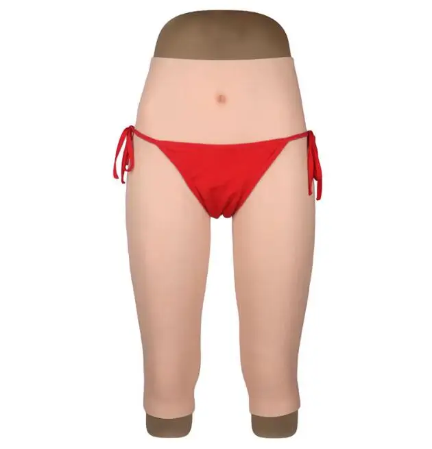 Реалистичные Силиконовые трусики длиной до икры реальные женские женское платье