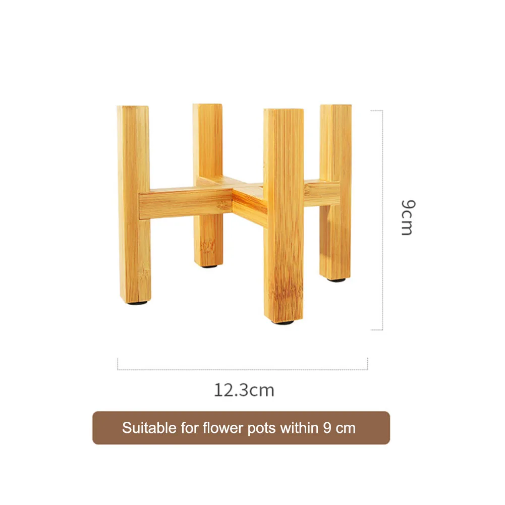 Скандинавская деревянная подставка для цветочных Горшков|Лотки горшков| |