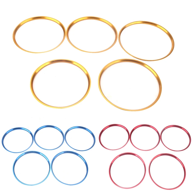 

Car Air Vent Outlet A/C Ring Trims Stickers Cover for Mercedes-Benz A/B Class CLA GLA180 200 220 250 260