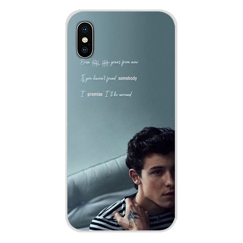 Аксессуары для мобильного телефона чехлы Capa Coque Шон Мендес Apple IPhone X XR XS 11Pro MAX 4S 5S 5C