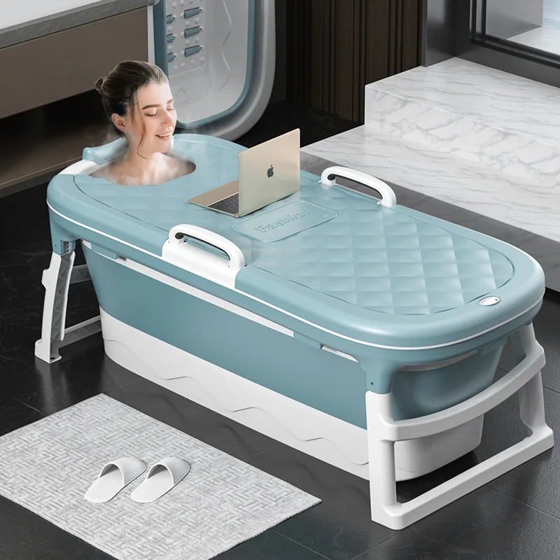 Children's Folding Bathtub, Massage Adult Bathtub, Steaming and Soaking Dual-purpose Large Bathtub, Baby Bathtub Wholesale