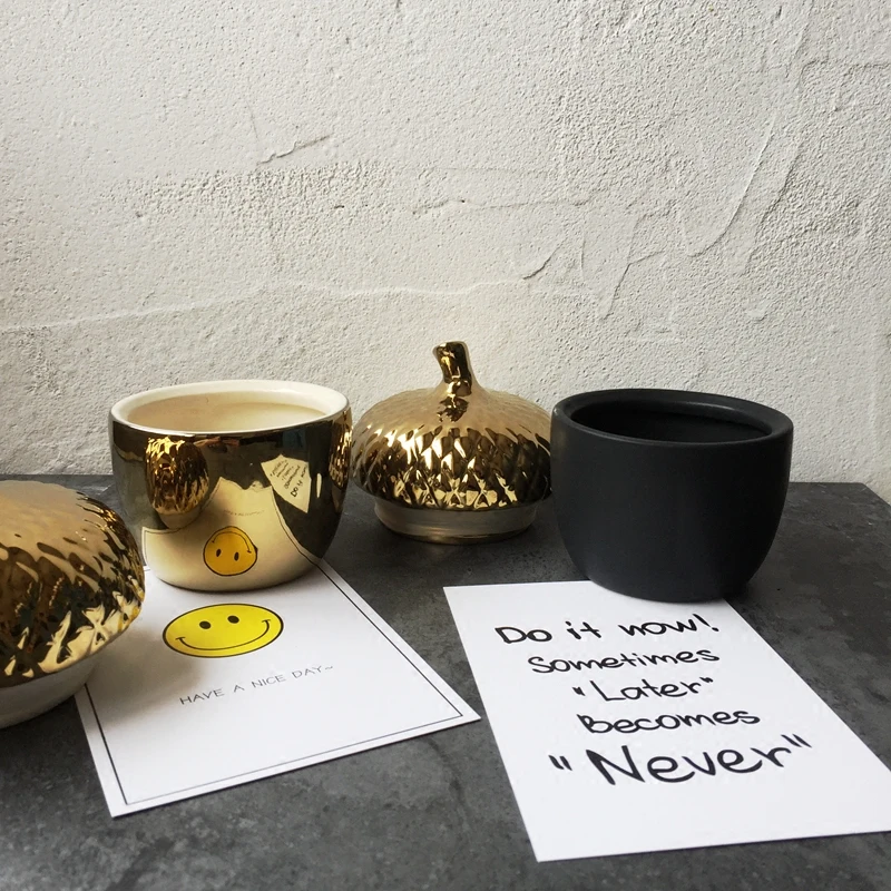 Креативная герметичная банка для хранения ювелирных изделий керамическая