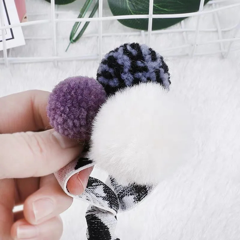 1 шт. эластичная резинка для волос с узлом на широких плечах |