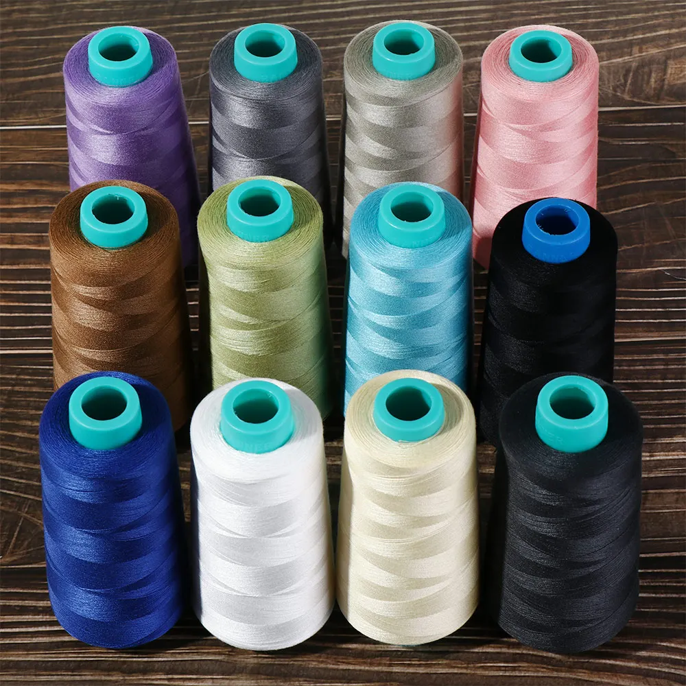 3000 Yards / 402 Polyester High Speed Copy Line Clothing Household Sewing Machine Thread Embroidery Supplies Wholesale | Дом и сад
