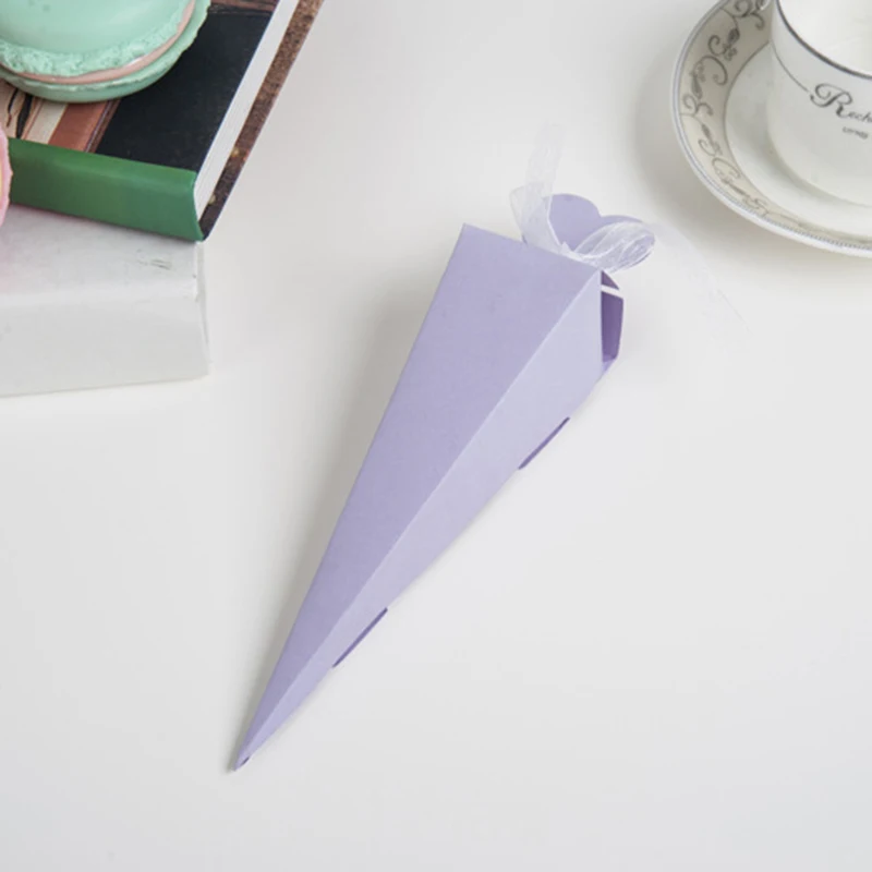 50 шт. упаковочная коробка для мороженого с лентой | Дом и сад