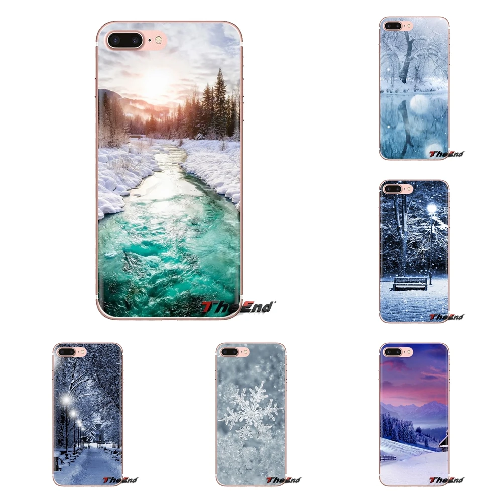 For Samsung Galaxy J1 J2 J3 J4 J5 J6 J7 J8 Plus 2018 Prime 2015 2016 2017 Silicone Phone Case Cover Winter Wallpaper for 2 |