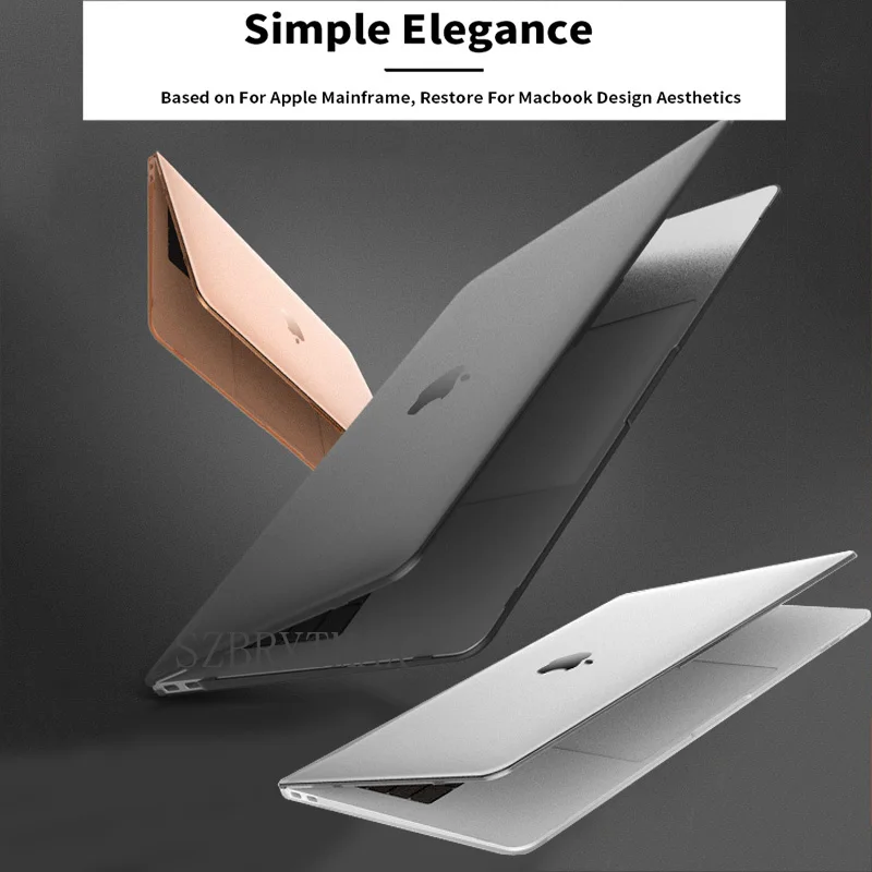 Матовый чехол для ноутбука Macbook Air 13 A2337 A2179 2020 M1 Chip Pro A2289 A2338 новая сенсорная панель