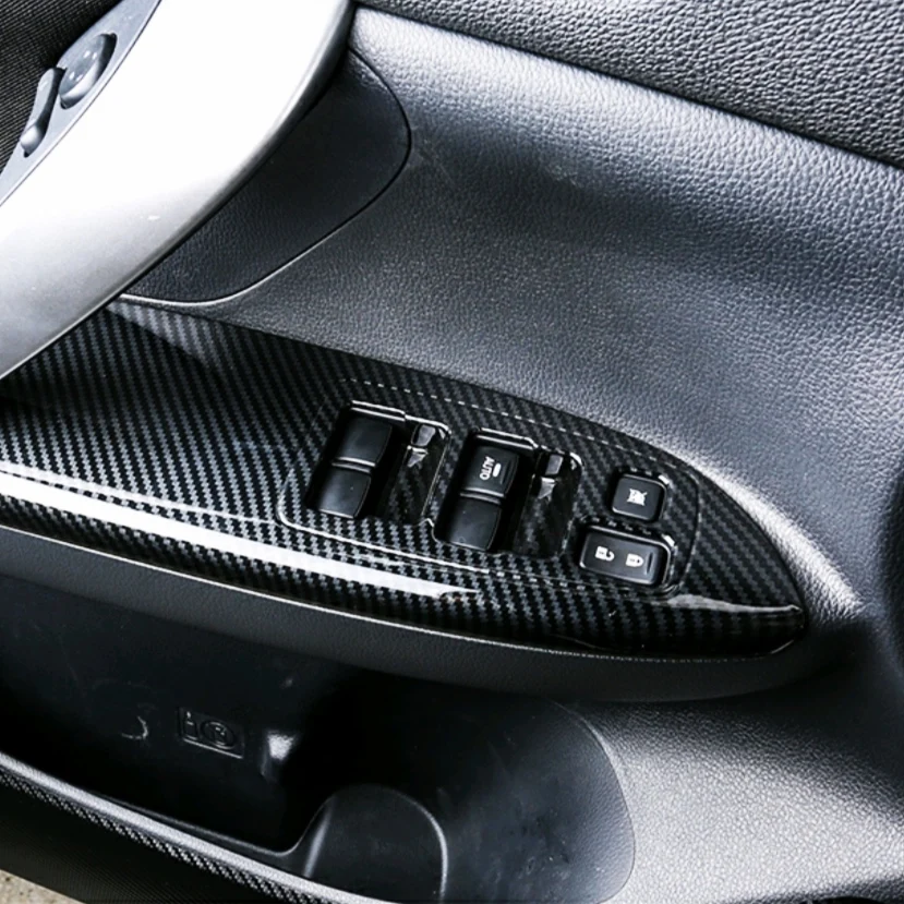 

Высококачественный переключатель из хромированного стекла Abs, панель для подъема внутренней двери для Mitsubishi Eclipse Cross 2018 2019 2020, автомобильные...