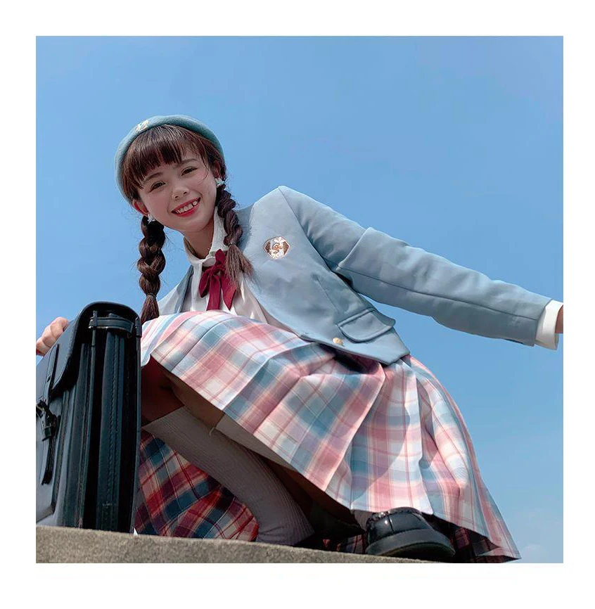 

Japan School Women's Suit Coat Coat Spring Autumn Jacket JK Uniforms Cardigan Multicolor Student Girls Cosplay Coat