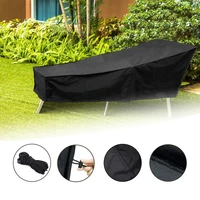 polyester chaise lounge chair cover waterproof recliner protective cover for outdoor courtyard garden patio tent