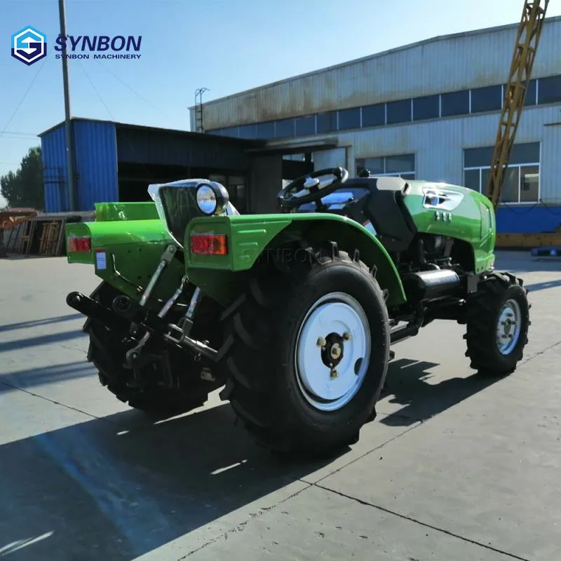 Новый 25HP 4WD теплица садовый трактор мини гидравлический сельскохозяйственная