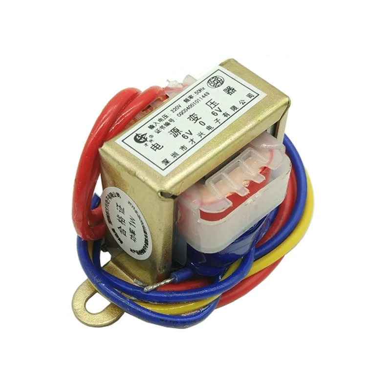 EI28 Power Transformer AC 6V 9V 12V 15V 18V 24V Output Voltage 1W Copper Core Input DB-1VA 220V Single/Dual | Строительство и