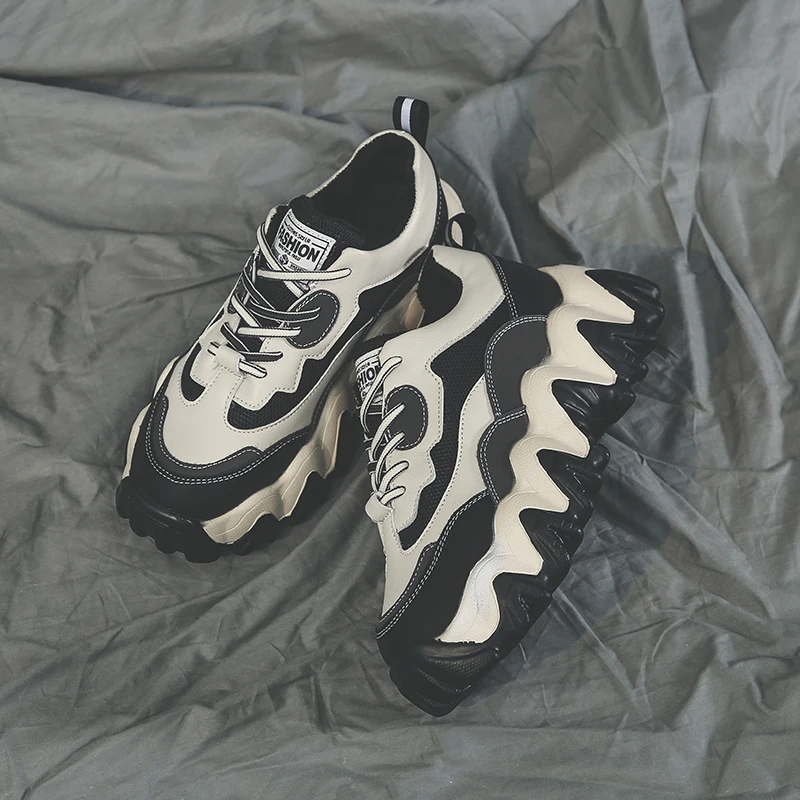 Кроссовки Aphixta женские на платформе увеличивающие рост массивная подошва модные