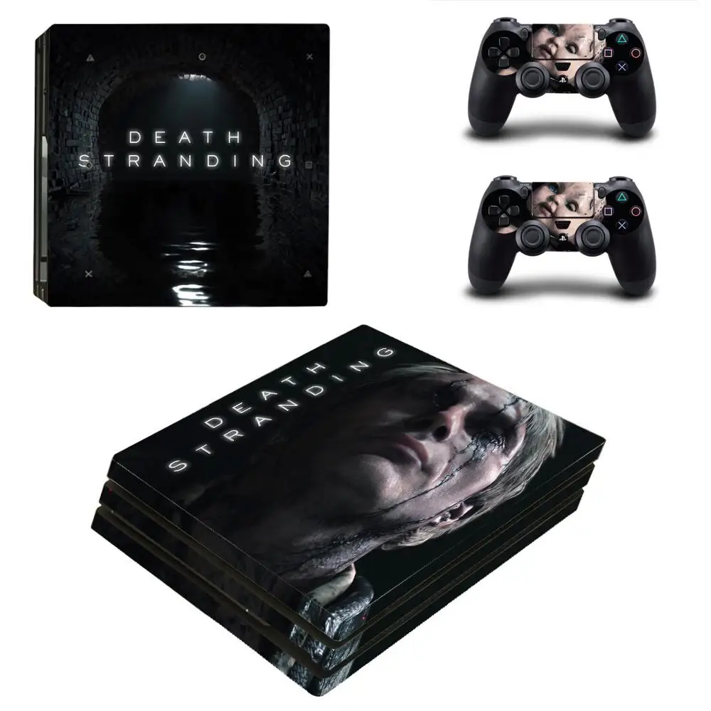 Кодзима игра Death Stranding PS4 Pro переводная картинка наклейка для Sony PlayStation 4 консоли и