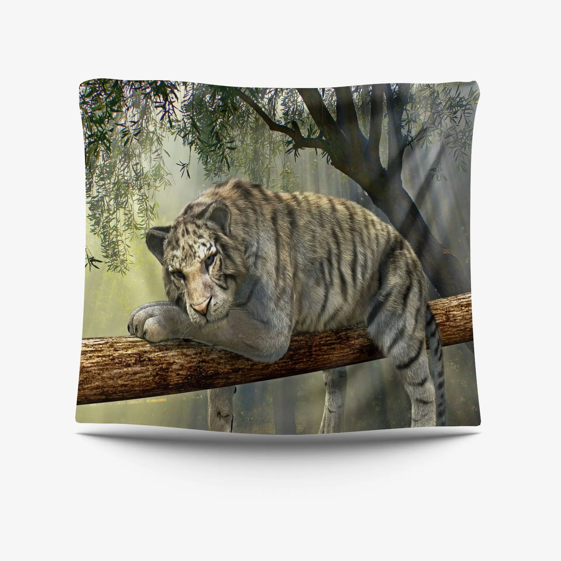 

tiger tapestry animal wall hanging blanket Throw-Sheet forest Tiger Home Decorations