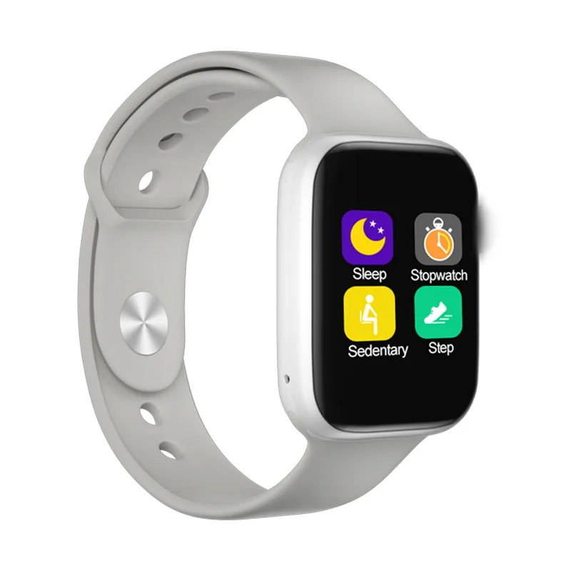 I5 для Apple Watch Монитор Сердечного Ритма Смарт-часы водонепроницаемые фитнес-трекер кровяное давление вызов Smartwatch для iOS Android - Цвет: white