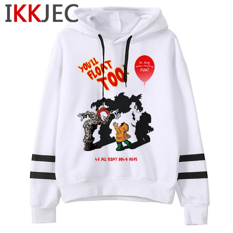 Это клоуны Забавный мультфильм толстовки для мужчин/wo мужчин Pennywise лузер фильм ужасов толстовки повседневное хип-хоп Уличная Толстовка мужской/женский - Цвет: 2698