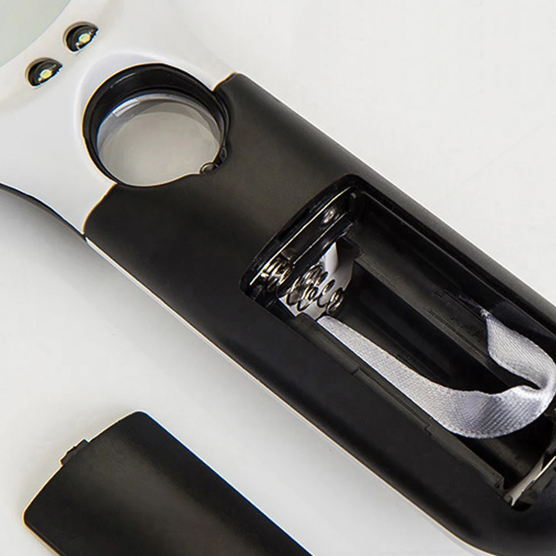 Лупа для чтения пожилых людей с 3 светодиодами Мини Ручной микроскоп подсветкой 3X