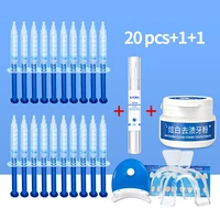oral hygiene teeth whitening set 22pcsset dental peroxide teeth whitening pen powder kit