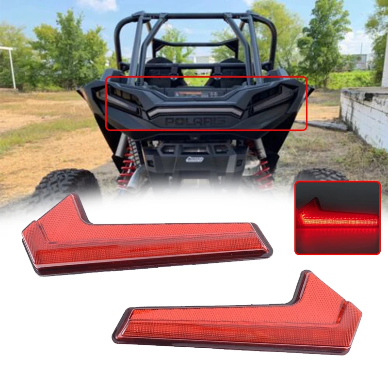

Black/red LED tail lights for 2019 P-OLARIS 1000 XP