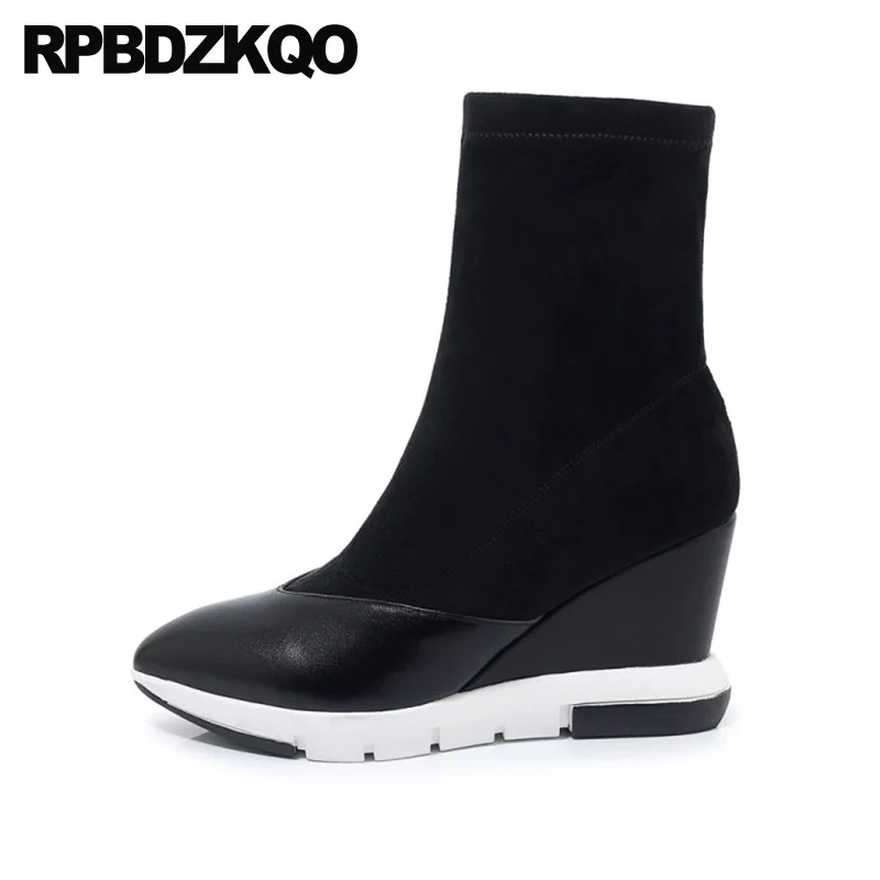 Женские замшевые ботильоны ручной работы роскошные брендовые ботинки из