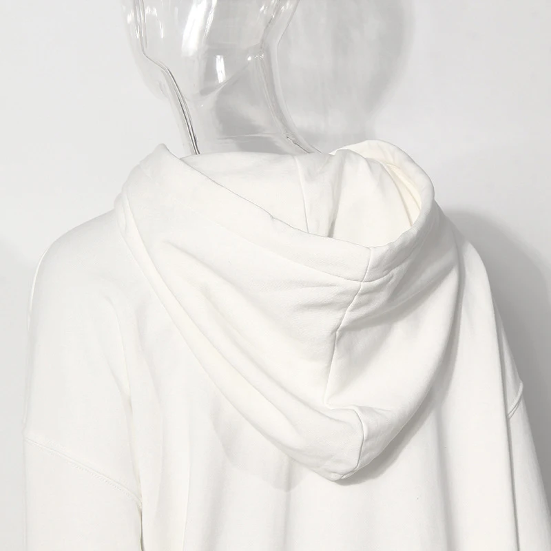 Женский Асимметричный свитшот с рюшами и длинным рукавом | Женская одежда