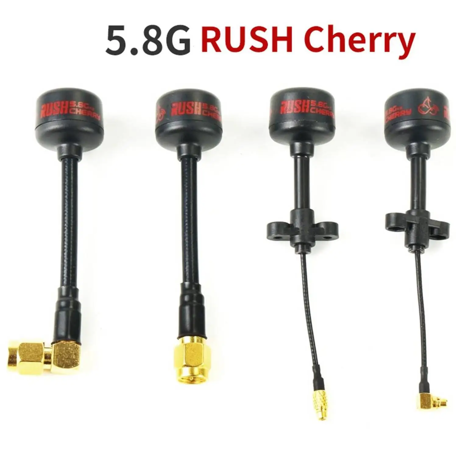 Пик вишня FPV 5,8G антенна LHCP RHCP SMA MMCX-J MMCX-JW гоночный переходник для антенного соединителя для FPV Квадрокоптер Дрон для гонок