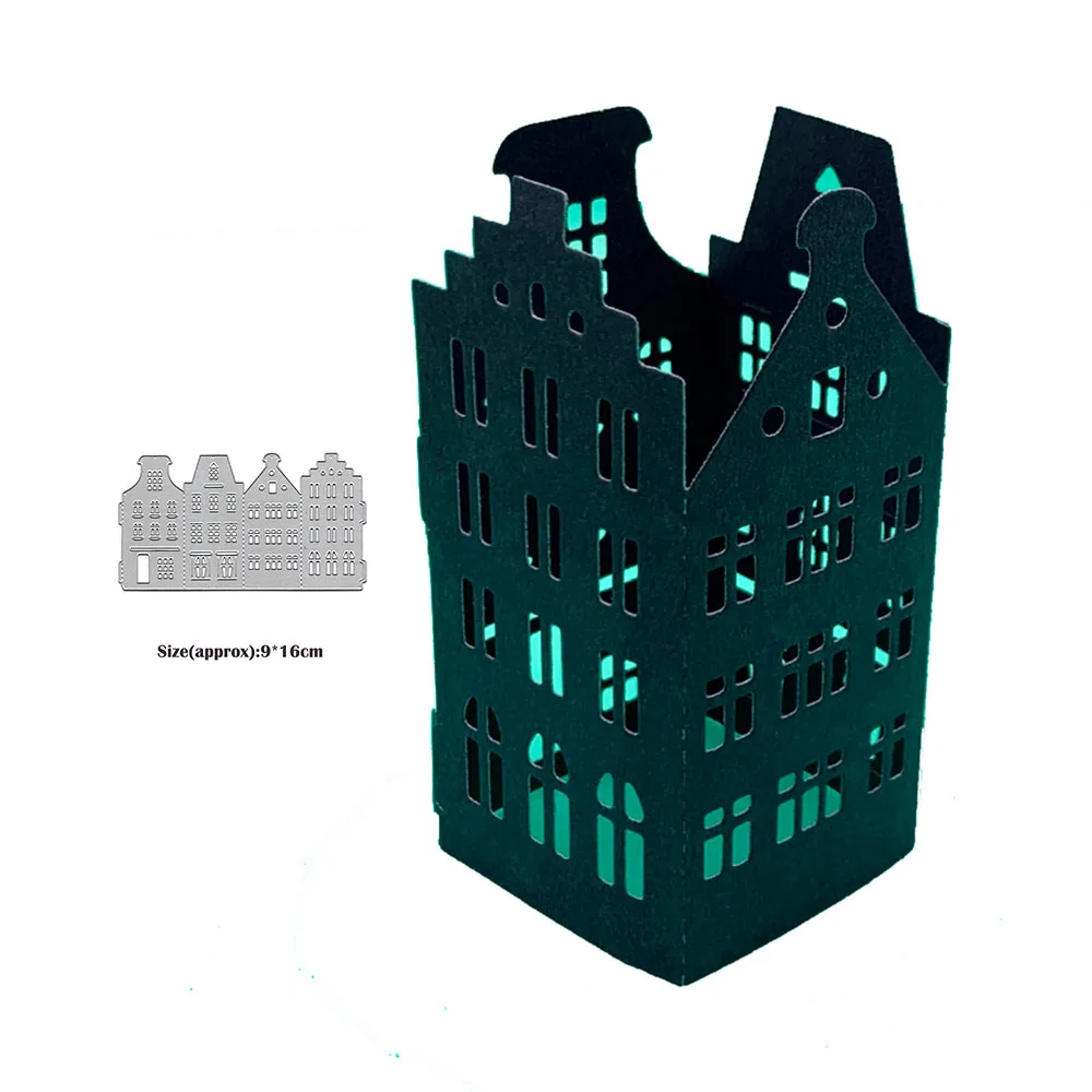 

Building Metal Cutting Dies Stencils Scrapbooking DIY Album Card Making Embossing Template Craft Die Cuts Stamps And Dies 2021