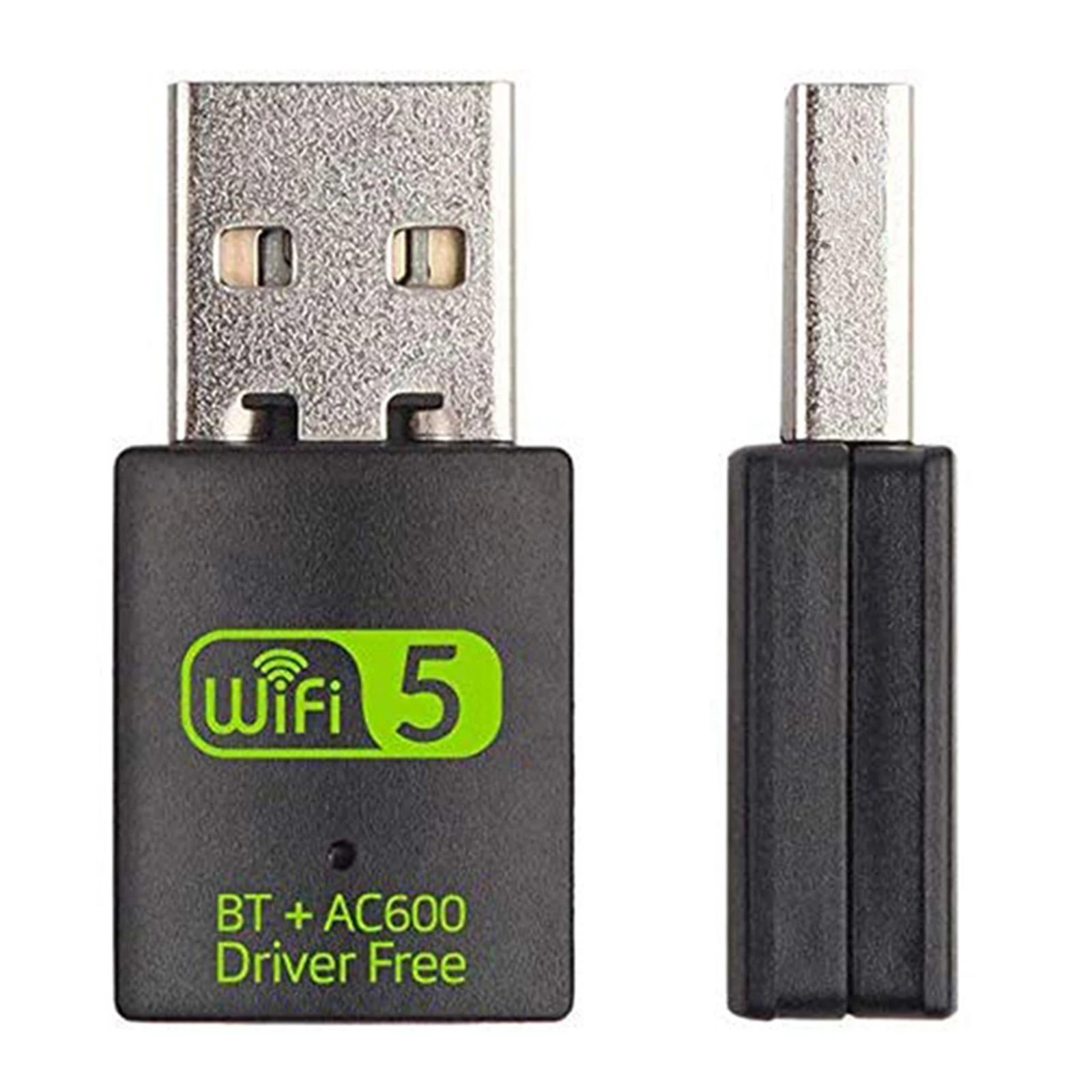 USB WiFi адаптер 600 Мбит/с 2 4 ГГц Wi-Fi 5 приемник со встроенным антенна телевизионная