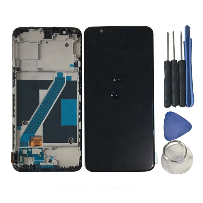 6 01 дюймов OEM Amoled lcd для OnePlus 5T дисплей сенсорный экран дигитайзер Замена One Plus 1 +