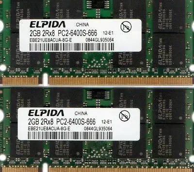 Новый 4 Гб (2x2 комплект) Ноутбук Acer Aspire DDR2/ноутбук RAM память|Компьютерные кабели и