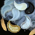 Силиконовые формы для изготовления эпоксидной смолы, декоративная тарелка для хранения, Прозрачная форма для подставок, крыльев, формы для подносов из смолы