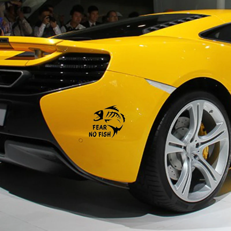 Jdm рыба Кость Скелет виниловая наклейка автомобиль грузовик окно | Автомобили и