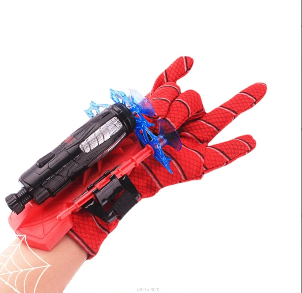 Набор детских пластиковых перчаток для косплея Marvel Человек-паук | Игрушки и хобби