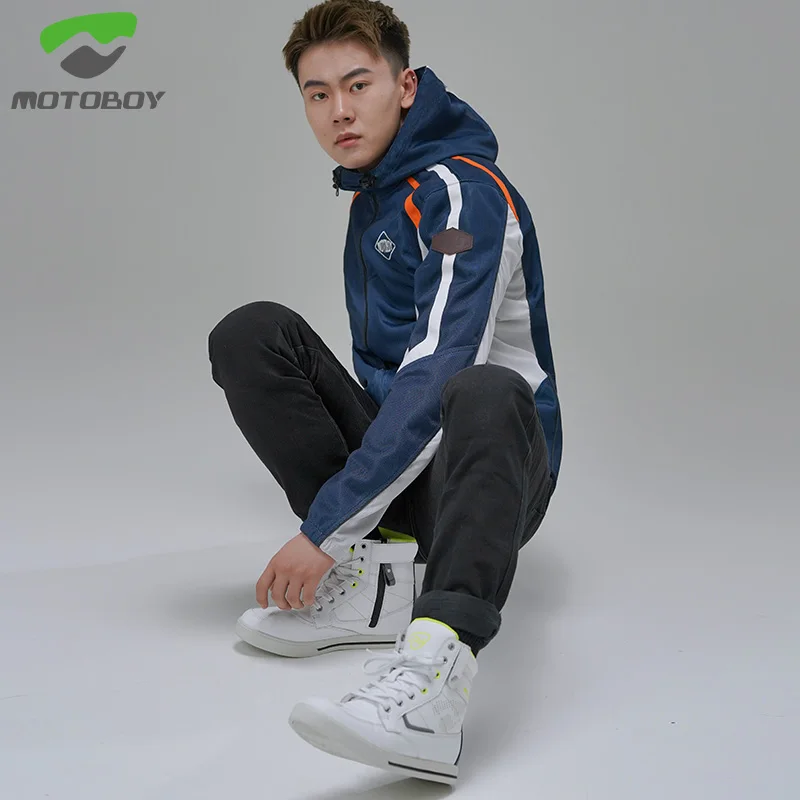 Новые мотоциклетные гоночные ботинки MOTOBOY Мужская мотоциклетная обувь из