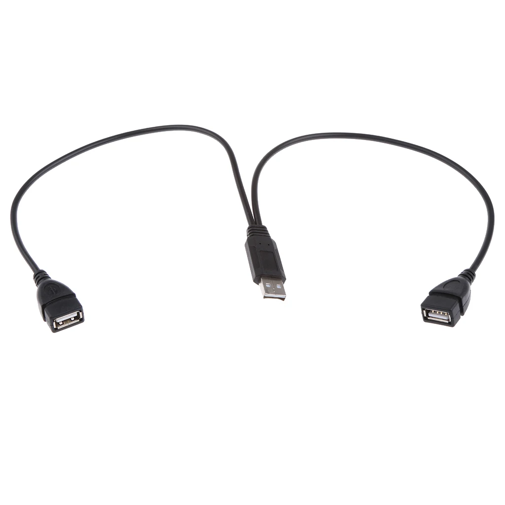 USB сплиттер кабель папа мама 2 порта концентратор шнур (только один порт для
