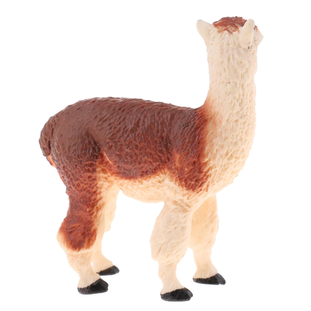 

Realistic Animal Model Figure Figurine Science Nature Toys Alpaca