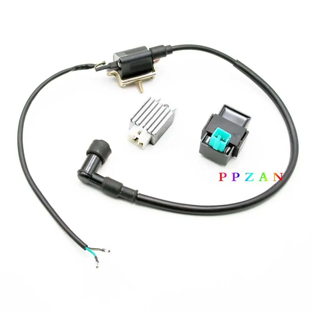 Катушка зажигания + 5 Pin блок интерактивного компакт-диска регулятор для 50cc 70cc 90cc