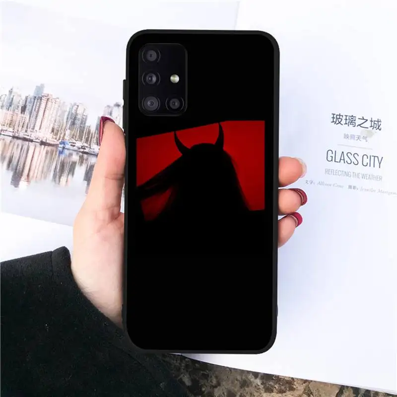 

Devil Woman Phone Case For Samsung galaxy S 7 8 9 10 20 edge A 6 10 20 30 50 51 70 note 10 plus