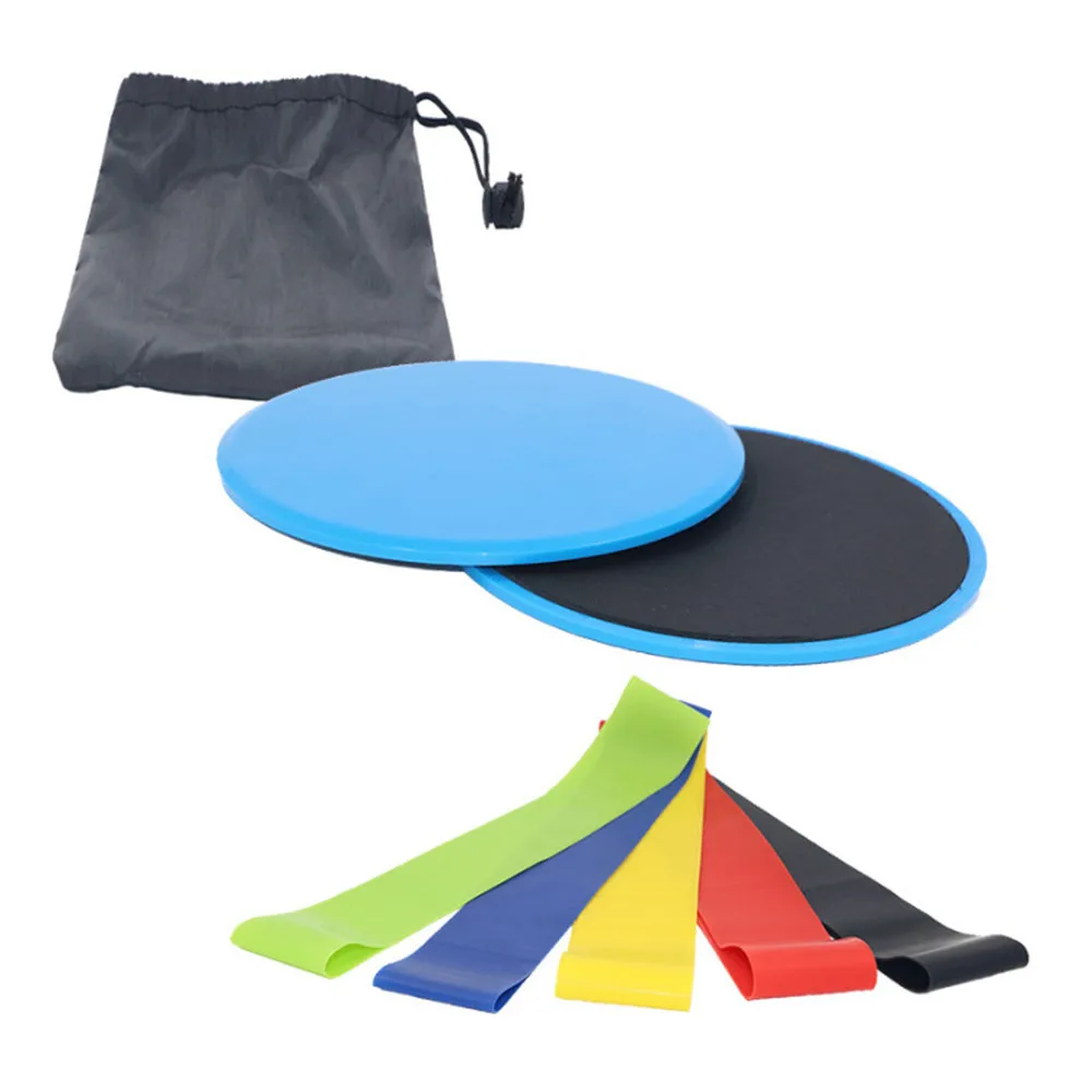 

Resistance Bands Gliding Discs Exercise Resistance Rope Jump Trainer Elastic Bands Legs Strength Agility Trainin Body Buildingg