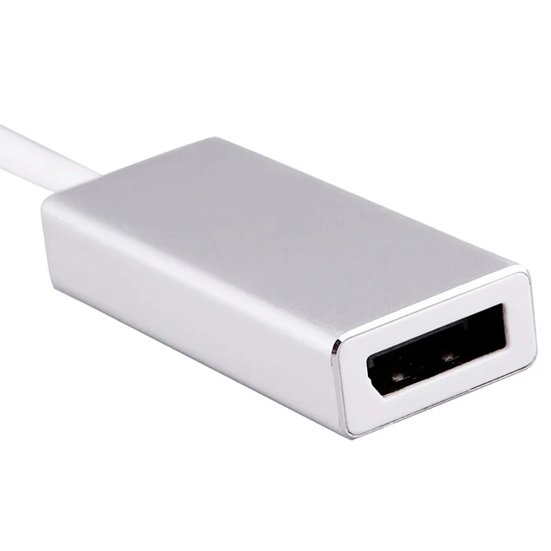 Кабель типа с displayport DP конвертер 4K 60 Гц разъемом Папа мама алюминиевый адаптер для