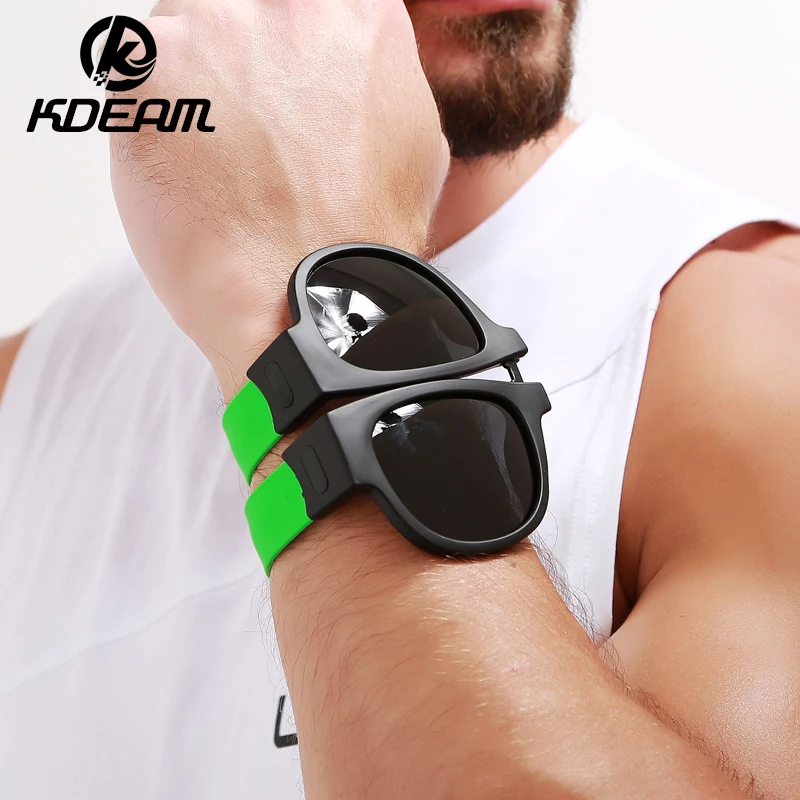 KDEAM 2019 Круглые Солнцезащитные очки поляризованные солнцезащитные для мужчин и