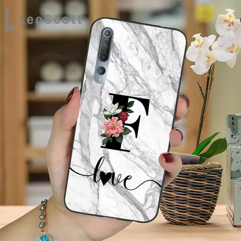 

Acronym Personalized Marble Phone Cases For Xiaomi Redmi 4x 5 plus 6A 7 7A 8 mi8 8lite 9 note 4 5 7 8 pro