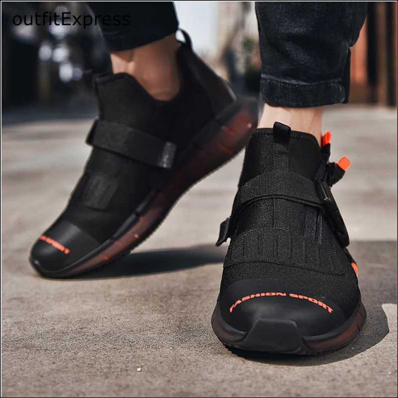 2020 Men Shoes Sneakers Flat Male Casual Comfortable Footwear Breathable Mesh Sport Tzapatos De Hombre Tenis | Спорт и развлечения