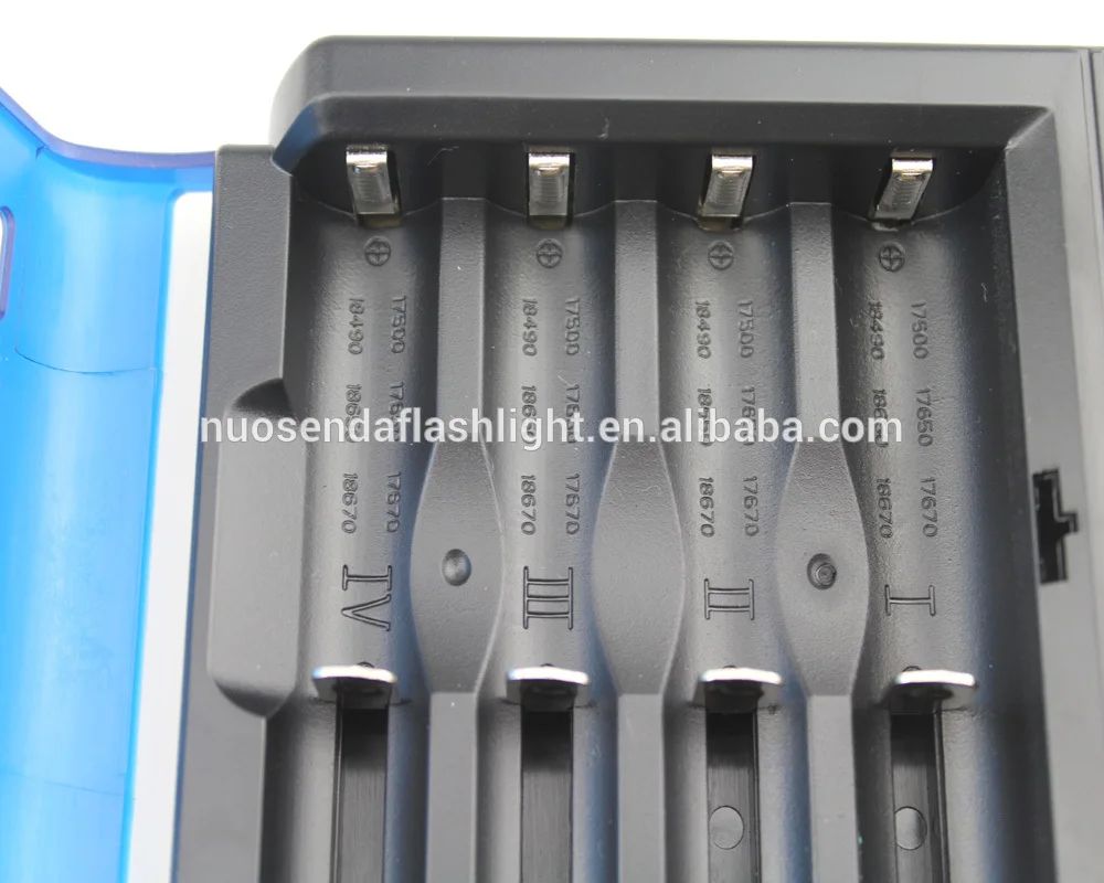 

Soshine S1-V3 4 Channel 18650 16340 RCR123 Rapidly Intelligent Li-ion Battery