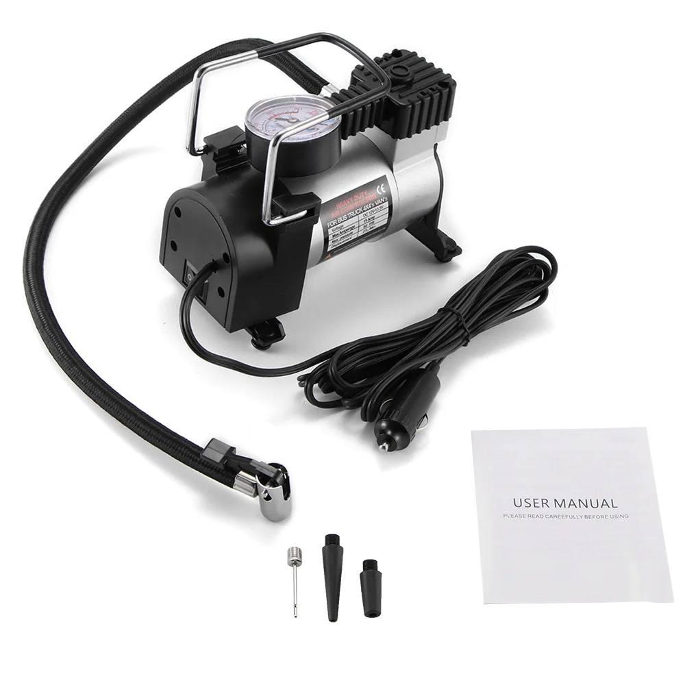 Насос для автомобильных шин с большим экраном портативный насос Электрический