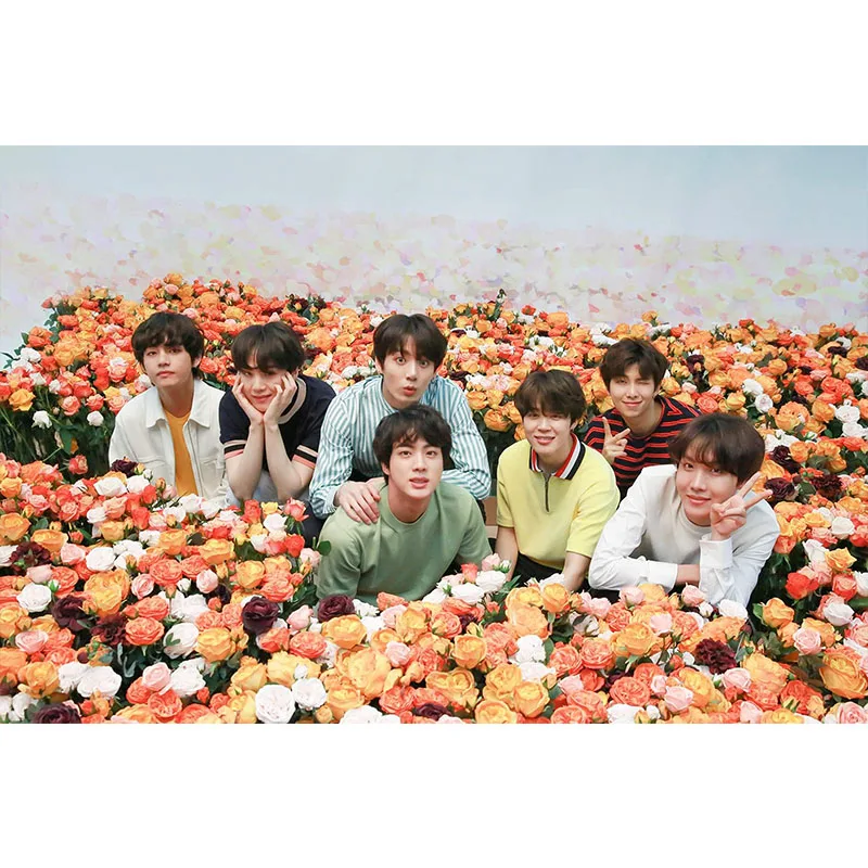 

Boys in the Flowees Sea 5D Diy Diamond Painting Stars Poster Kits Full Square Embroidery Modern Canvas Wall Art Home Decoration