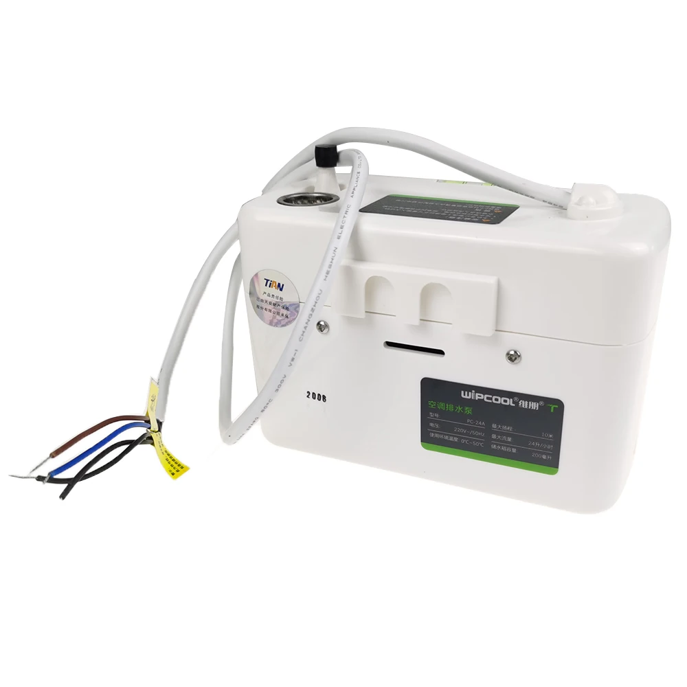 Дренажный насос для кондиционирования воздуха 24 а электрический конденсаторный