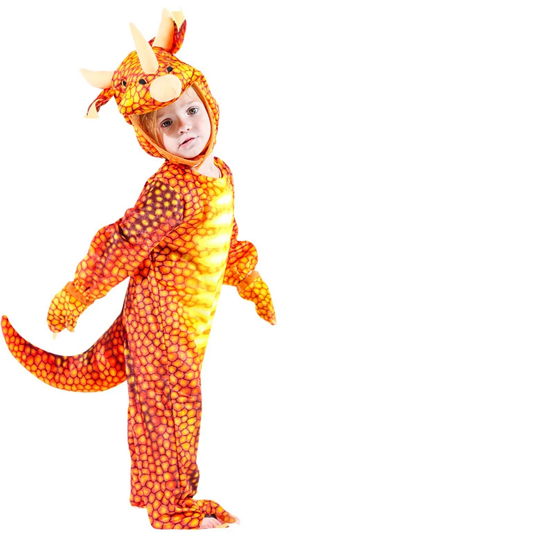 2020 детский маленький костюм для косплея комбинезон динозавра Детский Хэллоуина
