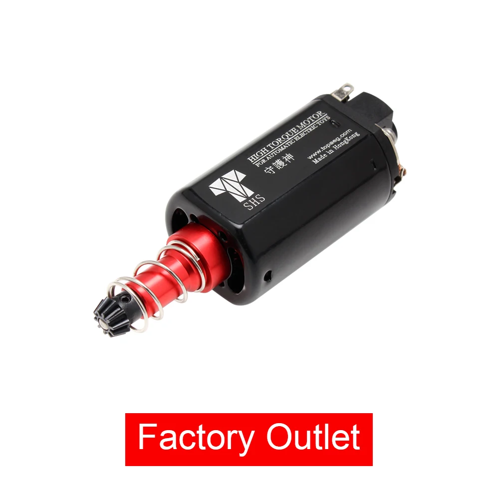 Высокоскоростной двигатель SHS для автомата страйкбола 37000 об/мин AEG M16/M4/MP5/G3/P90 и